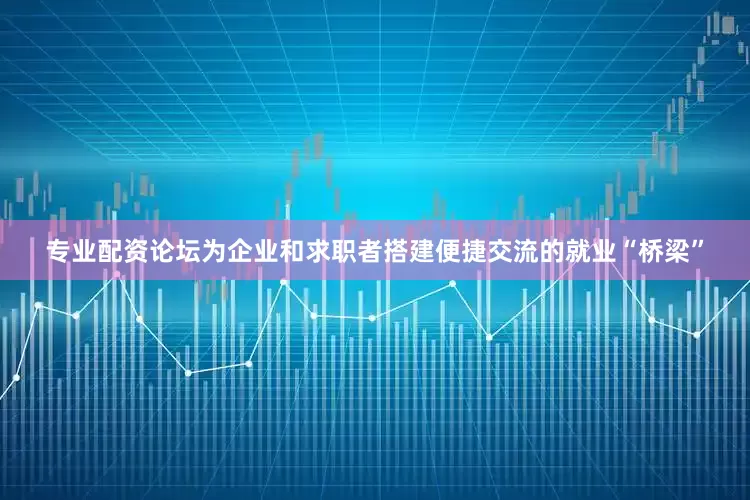 专业配资论坛为企业和求职者搭建便捷交流的就业“桥梁”
